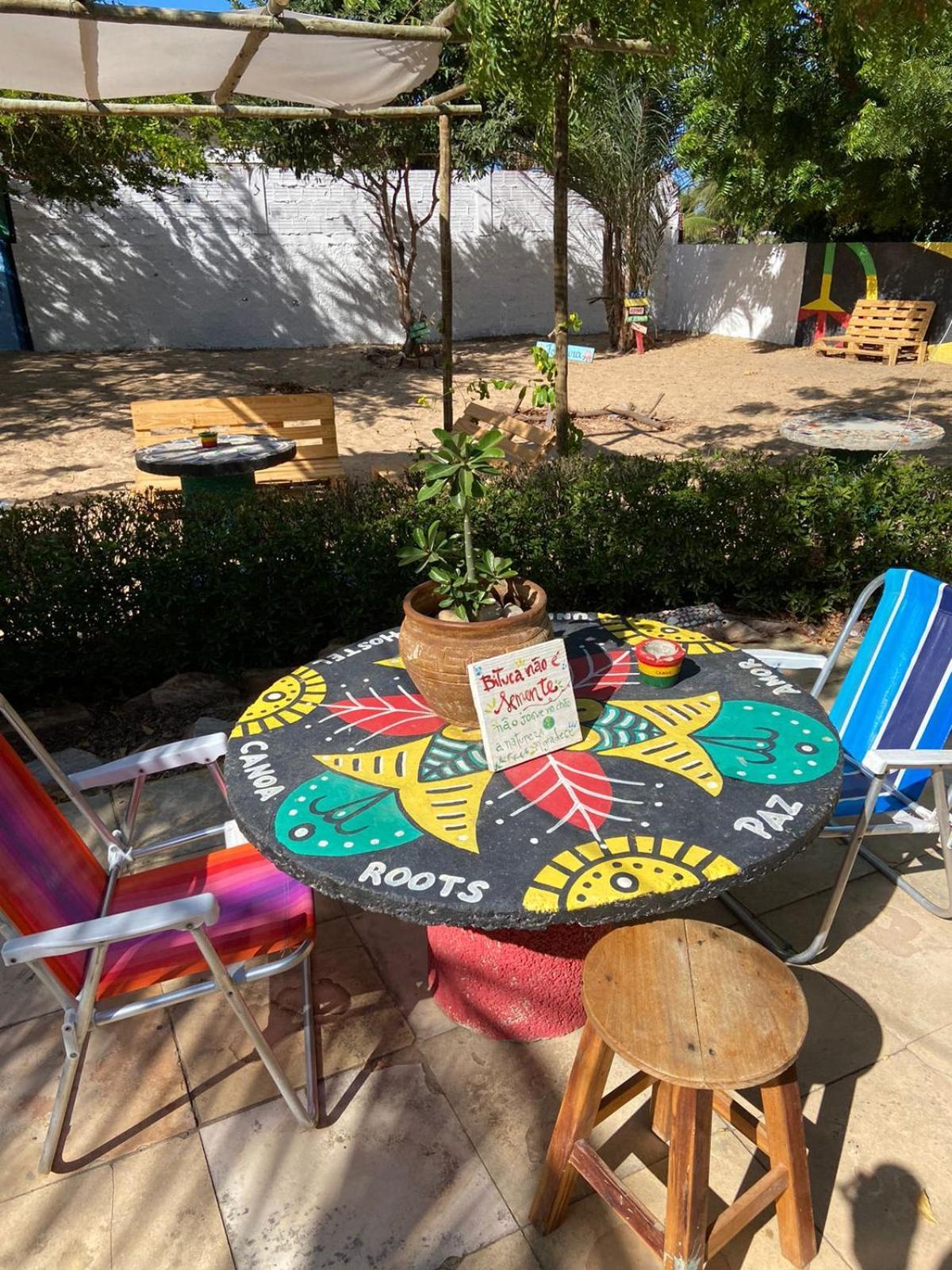קנואה קבראדה Canoa Roots Hostel & Camping מראה חיצוני תמונה