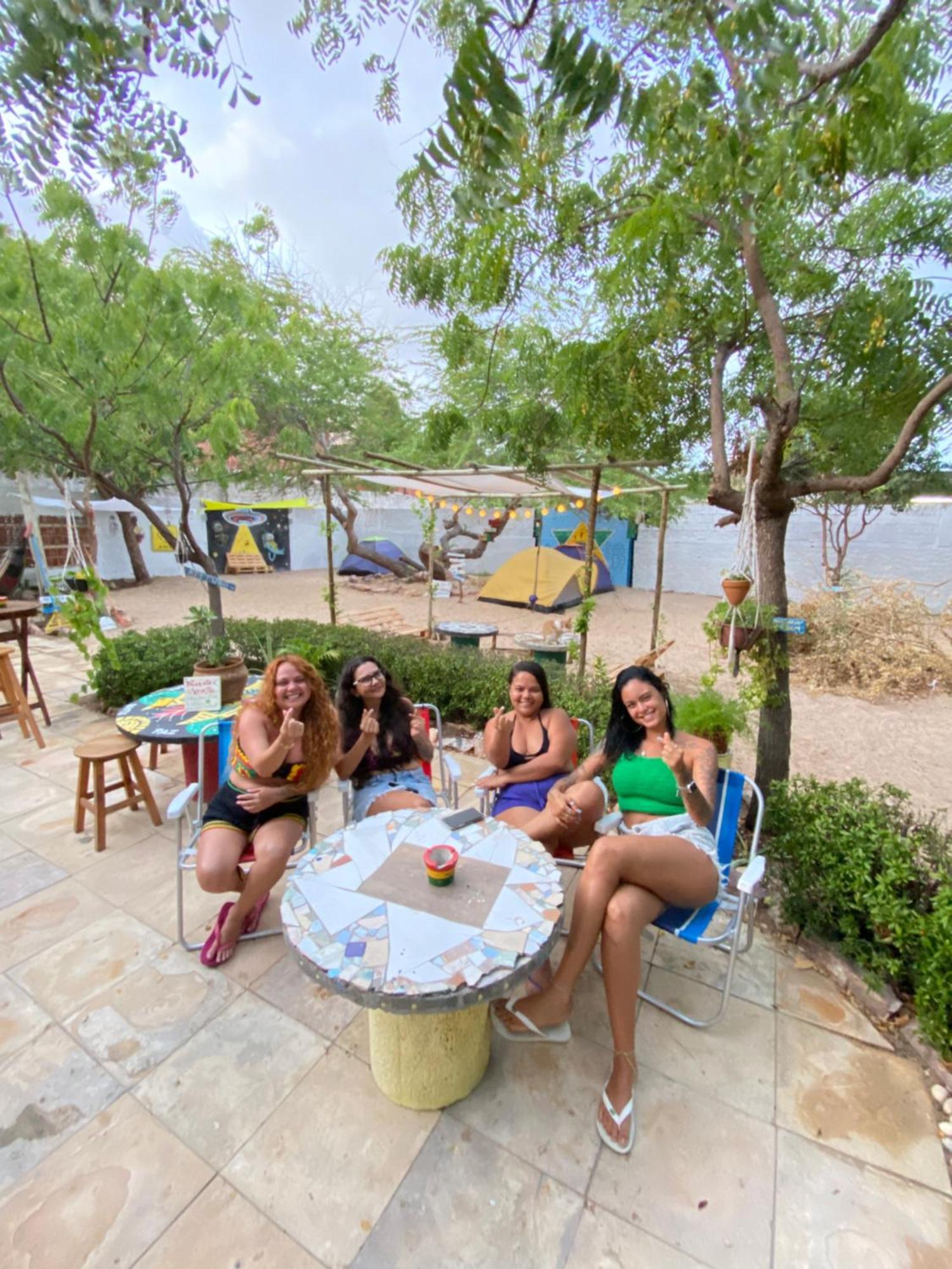 קנואה קבראדה Canoa Roots Hostel & Camping מראה חיצוני תמונה